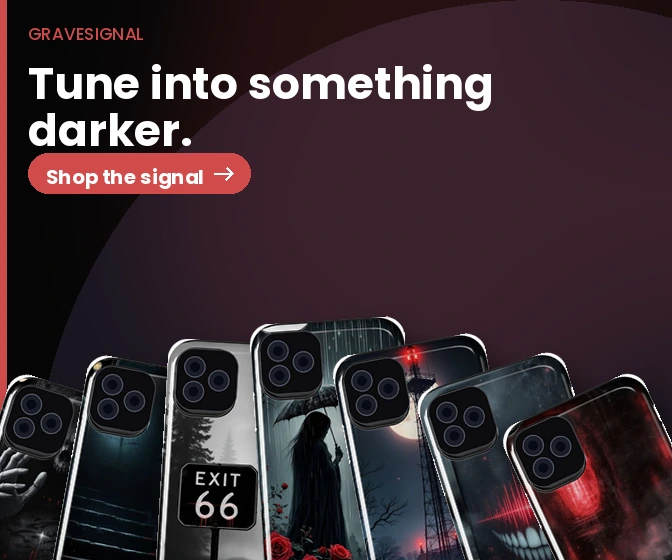 GraveSignal: Super-goth cemetery and crypt-static cases.